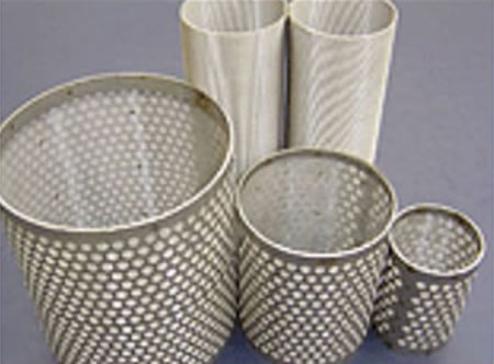 Perforated Filter Support Tube in SS Grade 304